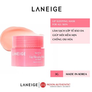 Mặt Nạ Ngủ Môi Laneige Mini Size 3g Mẫu Mới