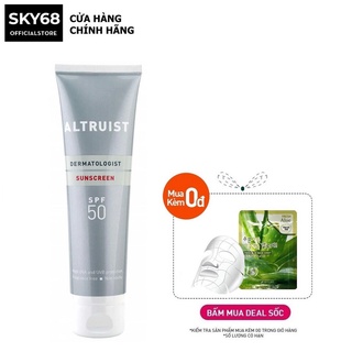 Kem Chống Nắng Altruist Dermatologist Sunscreen SPF50 100ml