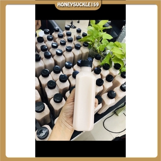 [FREESHIP 99K TOÀN QUỐC] Chai nhựa vuông nắp đen (10 chiếc) 350ml