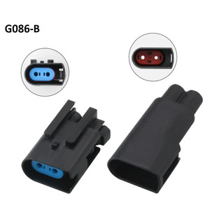 G086-Giắc cắm cảm biến chống thấm nước đầu nối 2 lỗ