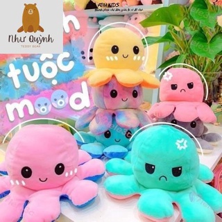 Bạch Tuộc Nhồi Bông Thay Đổi Cảm Xúc Vui Nhộn Đáng Yêu Size 20cm 30cm 40cm 50cm
