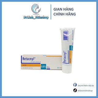 Tretinoin Retacnyl giảm mụn ẩn mụn đầu đen và chống lão hoá 0,025 0.05 Cream TM14