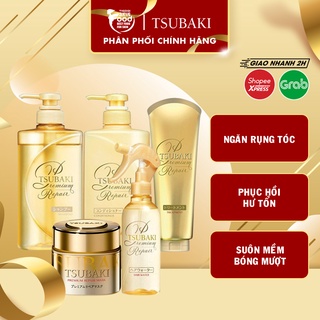 Combo Gội Xả Phục Hồi Ngăn Rụng Tóc Tsubaki Premium Repair