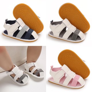 Giày sandal tập đi đế cao su chống trơn trượt dễ thương cực đẹp cho bé trai bé gái| giày tập đi cho bé