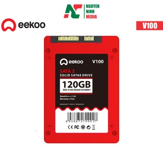 Ổ cứng SSD 120Gb EEKOO V100 Sata III 2.5 Inch , Công nghệ 3D MLC NAND - Hàng Chính Hãng