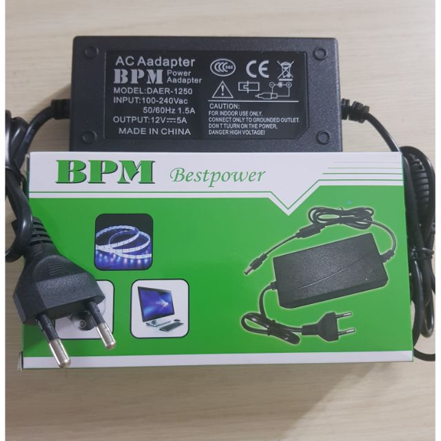 Nguồn Adapter 12V 5A