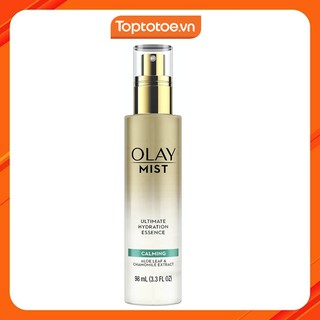 Xịt Khoáng Olay Mist Ultimate Hydration Essence Calming With Aloe Leaf &amp; Chamomile 98ml