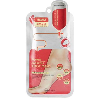 Mặt Nạ Ủ Và Kem Dưỡng Ngừa Nứt Gót Chân Mediheal Paraffin Foot Mask + Domashnij Doctor 42ml