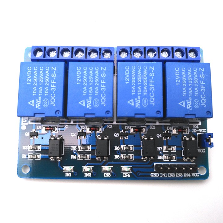 MODULE RELAY 4 KÊNH 12V