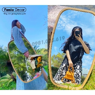 Gương tiktok [CỰC NHẸ] gương chụp ảnh chụp hình ngoài trời, cực hot trend tik tok