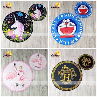 Thảm Tròn bali trang trí Hàng Loại 1 Cực Đẹp Có Lớp Chống Trượt size 1m và 60 cm ( Ảnh thật và video)