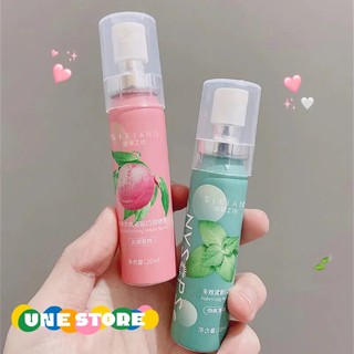 Xịt thơm miệng bạc hà và đào SIXIANG