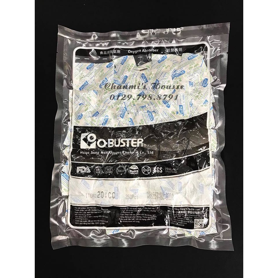 Túi hút ẩm oxy 250c