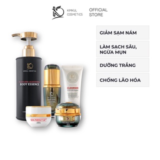 Bộ dưỡng trắng da + xóa nám + dưỡng da KimKul làm mờ vết thâm sạm xóa nám dưỡng trắng thiên nhiên