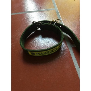 Vòng Cổ Phản Quang Police Cho Chó