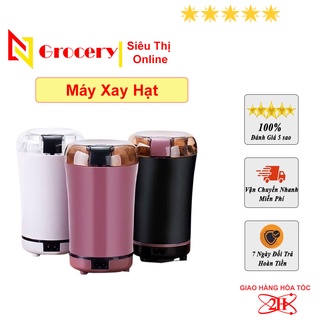 [SALE] Máy Xay Hạt Khô, Máy Xay Bột Ngũ Cốc, Cafe, Thảo Dược, Các Loại Hạt Cực Nhanh Chỉ Từ 6 Đến 18 Giây