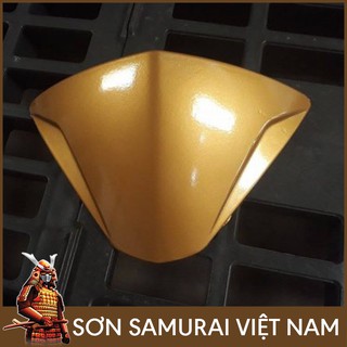 Chai sơn 123 màu vàng đồng ánh kim - Sơn xịt Samurai