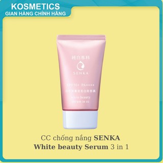 Serum CC chống nắng 3 trong 1 SENKA Serum UV 3 in 1 SPF50 50g