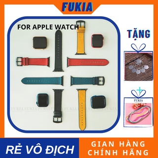 Dây da lộn dành cho Apple Watch đồng hồ thông minh Series 1/2/3/4/5/6/7/SE size 38/40/41/42/44/45 mm