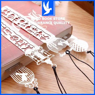 Thước kẻ kèm bookmark kim loại 𝑭𝒓𝒆𝒆𝒔𝒉𝒊𝒑 Bird Book