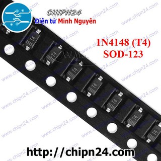 [25 CON] Diode Dán 1N4148 [T4] SOD-123 (SMD Dán) (4148)