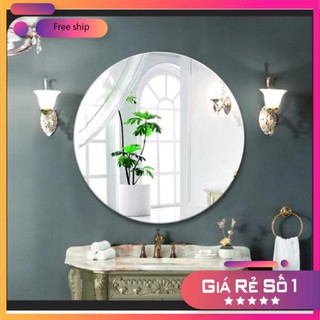 GƯƠNG TRÒN SOI MẶT TRANG ĐIỂM NHÀ TẮM, PHÒNG NGỦ 40,50,60 CM ĐẸP SANG TRỌNG SOI THẬT MẶT