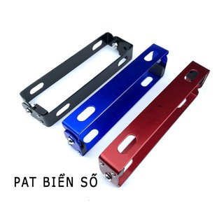 Pat Biển Số Kim Loại Xoay Lên Xuống Trang Trí Xe Máy[ 1 chiếc ]