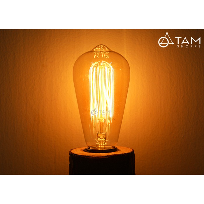 Bóng đèn sợi tóc Edison T64 TAN