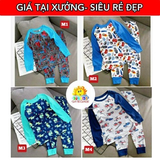 BBD9 (20KG-40KG) ĐỒ BỘ TAY NGẰN QUẦN DÀI CHẤT THUN LẠNH 3D CHẤT ĐỆP BÉ GÁI &amp; BÉ TRAI SIZE ĐẠI