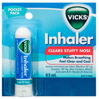 Ống hít thông mũi Vicks Inhaler