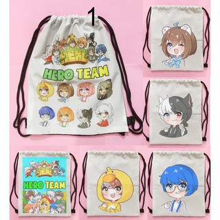 Túi Rút Hero Team ( nhiều mẫu)
