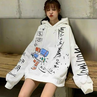 Áo Khoác Nỉ ARIAVIGA Nam Nữ Ulzzang Unisex Kiểu Hoodie Form Rộng 2 Màu - MICHAA