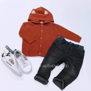Áo cardigan gấu nâu HM