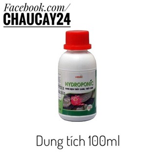 Dung Dịch Thủy Canh, Thủy Sinh LAVAMIX (100ml) trồng rau mầm, xà lách, cây cảnh phong thủy, phong lan