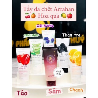 Kem Tẩy Da Chết Hoa Quả Arrahan 180ml Hàn Quốc dạng Gel