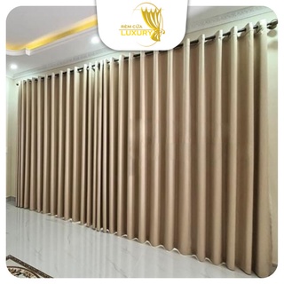 Rèm cửa sổ loại 1 chống nắng, màn treo tường phòng ngủ cao cấp Lux14