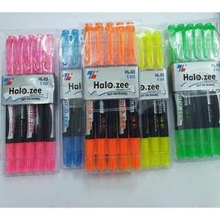 [Giá Kho]-Vỉ 5 Cây Bút Dạ Quang Thiên Long HL03