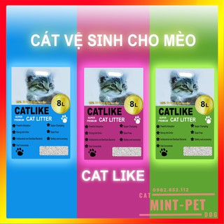 Cát Vệ Sinh Cho Mèo CatLike Bao 8L - Cát Mèo Giá Rẻ