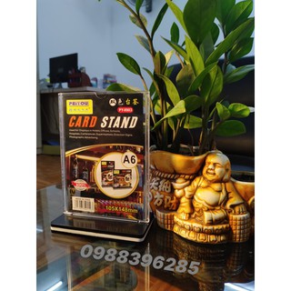 menu mica A6,kệ mica để bàn A6