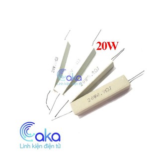 LKDT Trở sứ 20W 2.2R 4.7R 5.6R 6.8R 10R 22R 15R 100R 330R 470R