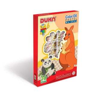 Sáp Màu Duka - Bút Sáp Dầu - Hộp Giấy NO.39 - tùy chọn