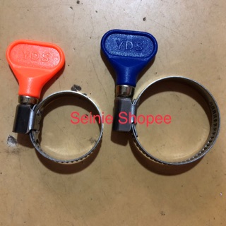 Cổ dê - Đai xiết cỡ ống 27mm, 34mm tay nhựa cánh bướm