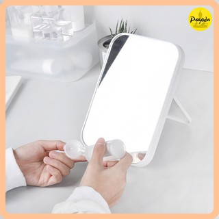 (SP mới) Gương để bàn màu trắng cao cấp gấp gọn => Follow shop để nhận mã giảm giá
