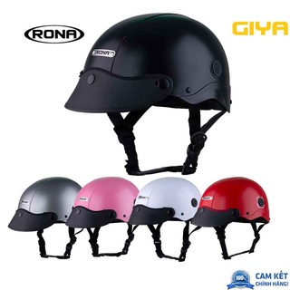Mũ bảo hiểm nửa đầu RONA sơn R5 freesize có thông gió, bảo hành 12 tháng
