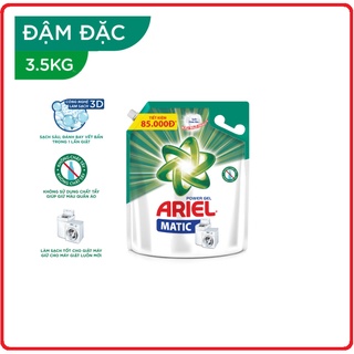 Nước Giặt ARIEL MATIC Túi 3,2Kg/3,5Kg
