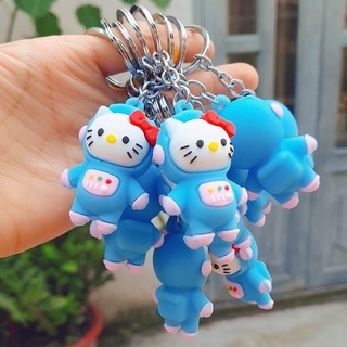 Móc khóa Kitty phi hành gia treo balo túi xách móc khóa siêu dễ thương