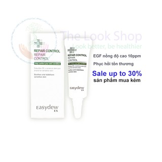 Easydew EX- Kem EGF 10ppm 3ml hồi phục da sau lăn kim, laser, nặn mụn- EasydewEX Repair Control EGF 3ml