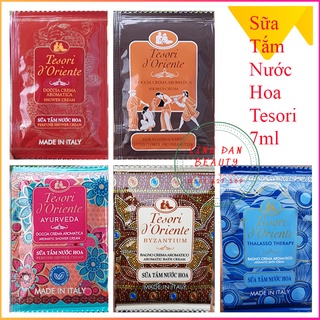 Gói sữa tắm Tesori O'drient ♥️ Gói dùng thử sữa tắm xích Tesori_7ml
