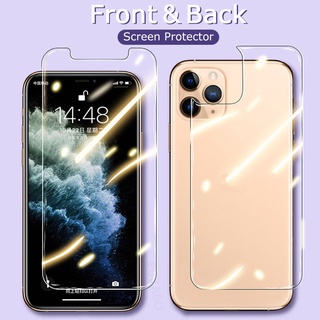 Kính Cường Lực Trước Và Sau Cho iPhone 7 Plus X XS Max XR 14 Max 11 12 13 Pro Max 11 Pro Max 8 6s Plus 12 Pro Max 13 12 Mini 14 Pro Max Bìa