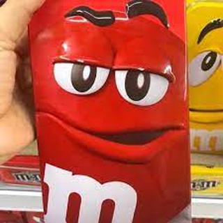 Kẹo Socola Sữa M&amp;M Hộp Thiếc Màu Đỏ 145G